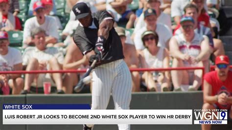 Luis Robert looks to pull off a White Sox first in nearly 30 years in Home Run Derby